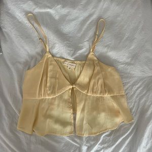 PacSun yellow tank top